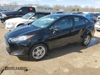 2017 Ford Fiesta SE with VIN 3FADP4BJ7HM147215, listed as a Copart auction lot 46609685 with 119,980 mi miles and Salvage Title. Bid and sale history available at DreamBid. Image 1.