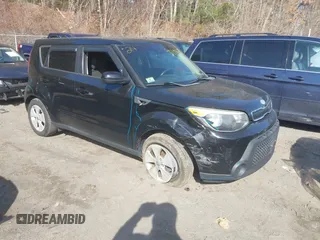 2014 Kia Soul with VIN KNDJN2A26E7723304, listed as a IAAI auction lot 41742670 with 96,958 mi miles. Bid and sale history available at carsss.com. Image 1.