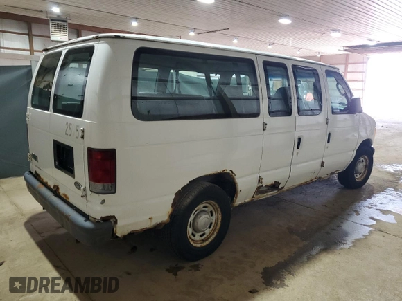 2006 Ford Econoline Passenger XL with VIN 1FMRE11W46HA36152, listed as a Copart auction lot 66583144 with 147,858 mi miles and Clean Title. Bid and sale history available at DreamBid. Image 3.