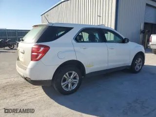 2017 Chevrolet Equinox LS with VIN 2GNALBEK9H1585878, listed as a Copart auction lot 47067835 with 124,186 mi miles and Salvage Title. Bid and sale history available at carsss.com. Image 3.