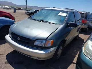 1999 Toyota Sienna LE with VIN 4T3ZF13C3XU109706, listed as a IAAI auction lot 42034205 with 1 mi miles. Bid and sale history available at carsss.com. Image 2.
