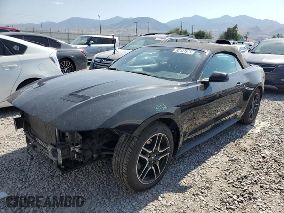 2018 Ford Mustang EcoBoost Premium with VIN 1FATP8UH3J5132669, listed as a Copart auction lot 62137915 with 124,790 mi miles and Salvage title. Bid and sale history available at DreamBid. Image 1.
