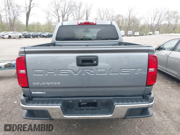 2021 Chevrolet Colorado 2WD Work Truck with VIN 1GCGSBEA6M1278097, listed as a IAAI auction lot 42010677 with 20,288 mi miles and . Bid and sale history available at DreamBid. Image 17.