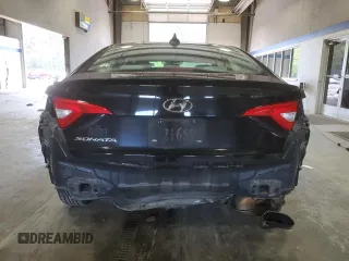 2016 Hyundai Sonata SE with VIN 5NPE24AF4GH346494, listed as a Copart auction lot 53550375 with 163,125 mi miles and Salvage Title. Bid and sale history available at carsss.com. Image 6.