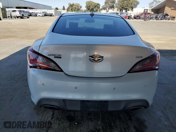 2014 Hyundai Genesis Coupe 2.0T z VIN KMHHT6KD0EU119806, wystawiony jako Copart lot #62371915 z przebiegiem 94 220 mil mil oraz Szkoda całkowita • Salvage title. Historia ofert i sprzedaży dostępna na DreamBid. Obrazek 6.