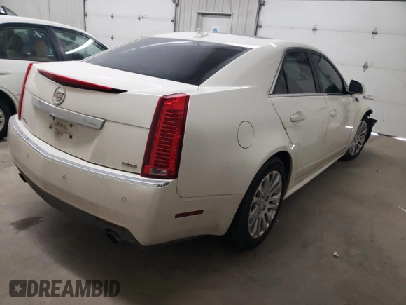 2011 Cadillac CTS Premium with VIN 1G6DS5ED3B0104833, listed as a Copart auction lot 41708285 with 160,261 mi miles and Salvage Title. Bid and sale history available at carsss.com. Image 3.