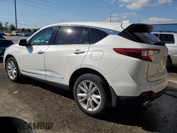 2021 Acura RDX with VIN 5J8TC1H30ML011367, listed as a Copart auction lot 47008635 with 34,404 mi miles and Non Repairable. Bid and sale history available at carsss.com. Image 2.