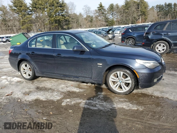 2010 BMW 5 Series 528i xDrive with VIN WBANV1C59AC389920, listed as a Copart auction lot 46808985 with 139,881 mi miles and Clean Title. Bid and sale history available at carsss.com. Image 4.