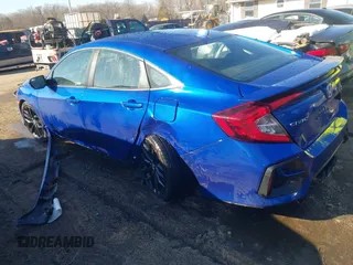 2020 Honda Civic Si with VIN 2HGFC1E54LH704828, listed as a IAAI auction lot 41300541 with 89,992 mi miles and . Bid and sale history available at DreamBid. Image 6.