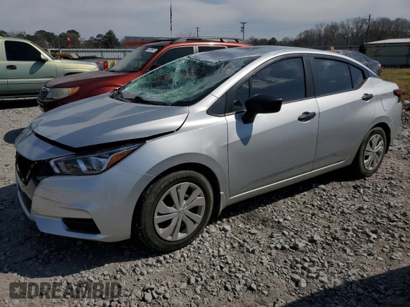 2020 Nissan Versa S with VIN 3N1CN8DV8LL900867, listed as a Copart auction lot 47627485 with 89,175 mi miles and Salvage Title. Bid and sale history available at carsss.com. Image 1.