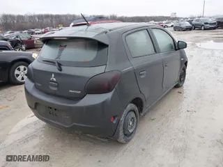 2015 Mitsubishi Mirage DE with VIN ML32A3HJ5FH005020, listed as a IAAI auction lot 41523936 with 135,808 mi miles. Bid and sale history available at carsss.com. Image 4.