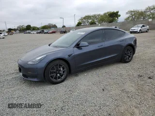 2023 Tesla Model 3 with VIN 5YJ3E1EA7PF598489, listed as a Copart auction lot 53868775 with 29,822 mi miles and Salvage Title. Bid and sale history available at carsss.com. Image 1.