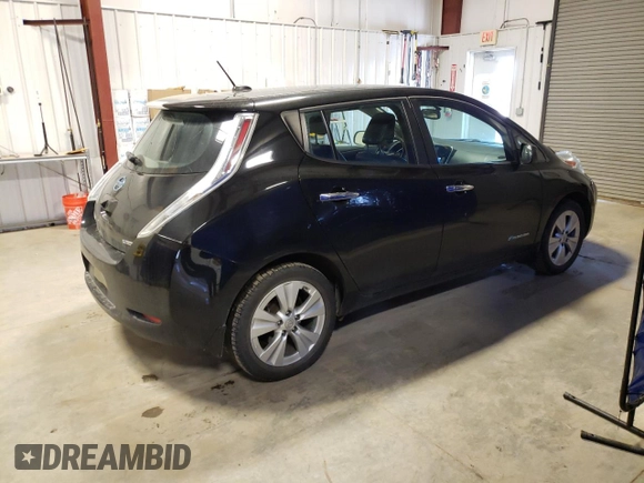 2015 Nissan LEAF SV with VIN 1N4AZ0CP6FC304840, listed as a Copart auction lot 68922892 with 64,953 mi miles. Bid and sale history available at carsss.com. Image 3.