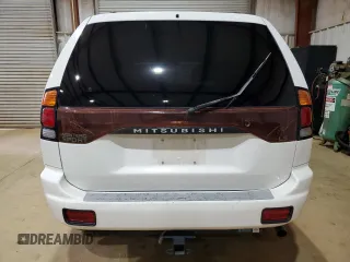 2003 Mitsubishi Montero Sport ES with VIN JA4LS21H23J005975, listed as a Copart auction lot 46472205 with 210,026 mi miles and Salvage Title. Bid and sale history available at carsss.com. Image 6.