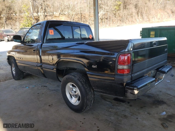 1999 Dodge Ram 1500 with VIN 3B7HC16Y4XM500716, listed as a Copart auction lot 42451335 with 250,041 mi miles and Salvage Title. Bid and sale history available at carsss.com. Image 2.