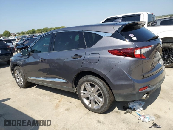 2020 Acura RDX w/Advance Pkg with VIN 5J8TC1H75LL006862, listed as a Copart auction lot 63410483 with 47,012 mi miles. Bid and sale history available at carsss.com. Image 2.