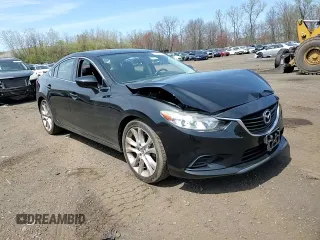 2016 Mazda Mazda6 i Touring with VIN JM1GJ1V56G1475081, listed as a Copart auction lot 54123615 with 72,502 mi miles and Salvage Title. Bid and sale history available at carsss.com. Image 13.