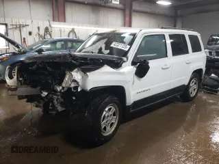2017 Jeep Patriot Sport with VIN 1C4NJPBB1HD120226, listed as a Copart auction lot 42321125 with 0 mi miles and Salvage Title. Bid and sale history available at carsss.com. Image 1.