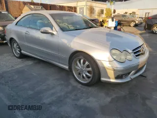 2003 Mercedes-Benz CLK 500 with VIN WDBTJ75J83F052769, listed as a Copart auction lot 77492314 with 118,508 mi miles and Clean Title. Bid and sale history available at DreamBid. Image 4.