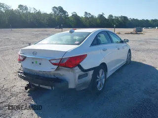 2013 Hyundai Sonata Limited with VIN 5NPEC4AC2DH577389, listed as a IAAI auction lot 42144592 with 145,327 mi miles and . Bid and sale history available at carsss.com. Image 4.