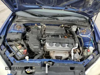 2004 Honda Civic VP with VIN 1HGES16324L015905, listed as a Copart auction lot 50204805 with 267,049 mi miles and Salvage Title. Bid and sale history available at carsss.com. Image 12.