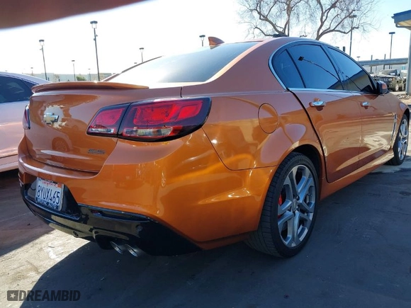 2017 Chevrolet SS with VIN 6G3F25RW6HL301555, listed as a IAAI auction lot 41163274 with NaN miles. Bid and sale history available at carsss.com. Image 6.