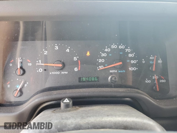 2001 Jeep Wrangler Sport with VIN 1J4FA49S51P365327, listed as a Copart auction lot 61720115 with 194,086 mi miles and Salvage title. Bid and sale history available at DreamBid. Image 9.