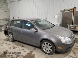 2008 Volkswagen Rabbit S with VIN WVWDB71K18W219482, listed as a Copart auction lot 45468575 with 148,340 mi miles and Salvage Title. Bid and sale history available at carsss.com. Image 4.
