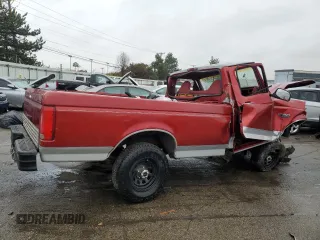 1996 Ford F-150 Special with VIN 1FTEF15Y7TLA96494, listed as a Copart auction lot 84080624 with 0 mi miles and Salvage Title. Bid and sale history available at carsss.com. Image 3.