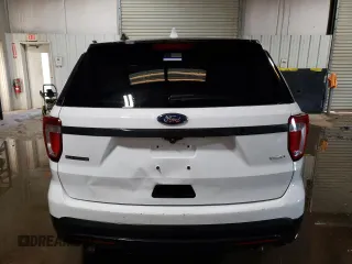2016 Ford Utility Police Interceptor with VIN 1FM5K8AR4GGD16977, listed as a Copart auction lot 82148033 with 0 mi miles and Clean Title. Bid and sale history available at carsss.com. Image 6.
