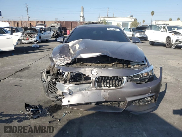 2018 BMW 4 Series 440i with VIN WBA4Z5C56JEA32922, listed as a Copart auction lot 85752364 with 31,105 mi miles and Salvage title. Bid and sale history available at DreamBid. Image 5.