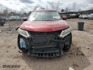 2015 Nissan Rogue SL with VIN 5N1AT2MV3FC822050, listed as a Copart auction lot 50975215 with 84,696 mi miles and Salvage Title. Bid and sale history available at carsss.com. Image 5.