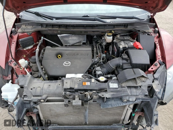 2011 Mazda CX-7 i Touring with VIN JM3ER2C53B0354894, listed as a Copart auction lot 46718225 with 78,314 mi miles and Salvage Title. Bid and sale history available at carsss.com. Image 12.