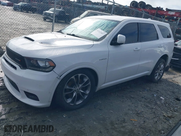 2020 Dodge Durango R/T with VIN 1C4SDHCT9LC259204, listed as a IAAI auction lot 41921887 with 119,203 mi miles and . Bid and sale history available at DreamBid. Image 2.