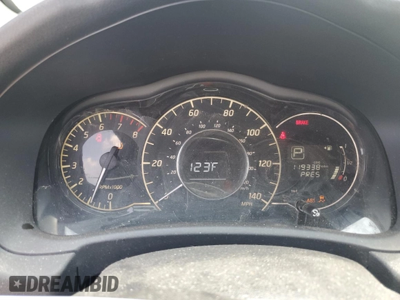2018 Nissan Note SV with VIN 3N1CE2CP0JL352800, listed as a Copart auction lot 55778155 with 119,338 mi miles and Clean title. Bid and sale history available at DreamBid. Image 9.