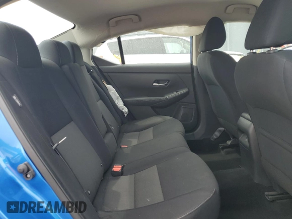 2022 Nissan Sentra SV with VIN 3N1AB8CV7NY253708, listed as a Copart auction lot 50568645 with 48,567 mi miles and Non Repairable. Bid and sale history available at carsss.com. Image 10.