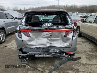 2024 Hyundai Tucson SEL Convenience with VIN KM8JCCD14RU203975, listed as a Copart auction lot 44307475 with 7,528 mi miles and Salvage Title. Bid and sale history available at carsss.com. Image 6.