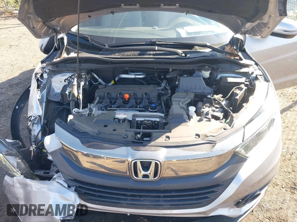 2020 Honda HR-V EX with VIN 3CZRU6H5XLM702577, listed as a IAAI auction lot 40836982 with 18,615 mi miles. Bid and sale history available at carsss.com. Image 10.