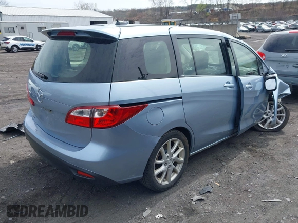 2012 Mazda Mazda5 Grand Touring with VIN JM1CW2DL4C0130492, listed as a IAAI auction lot 41957488 with 154,239 mi miles. Bid and sale history available at carsss.com. Image 4.