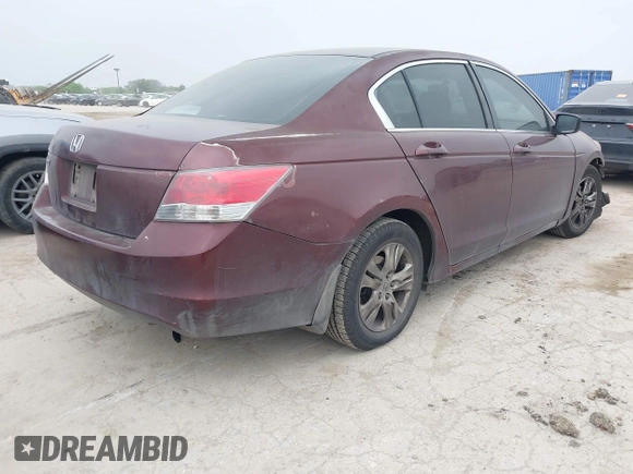 2009 Honda Accord LX-P with VIN 1HGCP26429A001173, listed as a IAAI auction lot 41952494 with 247,757 mi miles and . Bid and sale history available at DreamBid. Image 4.