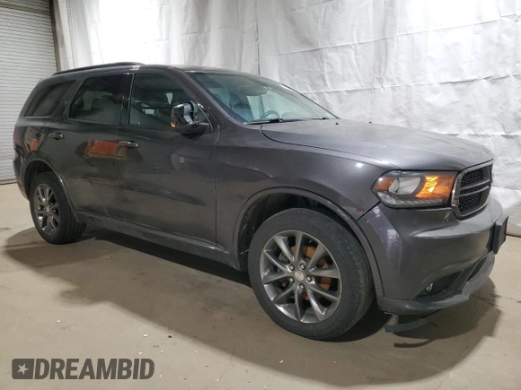 2017 Dodge Durango GT with VIN 1C4RDJDG4HC644281, listed as a Copart auction lot 49908545 with 111,127 mi miles and Clean Title. Bid and sale history available at carsss.com. Image 4.