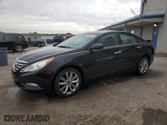 2011 Hyundai Sonata Limited with VIN 5NPEC4AC1BH244176, listed as a Copart auction lot 54203375 with 166,935 mi miles and Salvage Title. Bid and sale history available at carsss.com. Image 1.