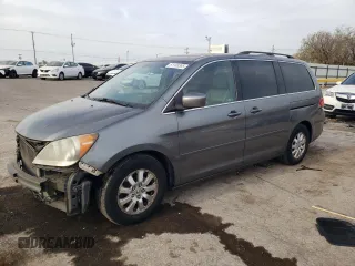 2009 Honda Odyssey EX-L with VIN 5FNRL387X9B029215, listed as a Copart auction lot 51149365 with 217,280 mi miles and Salvage Title. Bid and sale history available at carsss.com. Image 1.