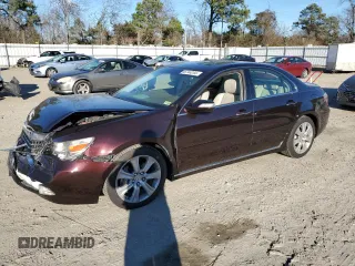2011 Acura RL Technology with VIN JH4KB2F60BC000509, listed as a Copart auction lot 86744244 with 83,289 mi miles and Salvage Title. Bid and sale history available at DreamBid. Image 1.