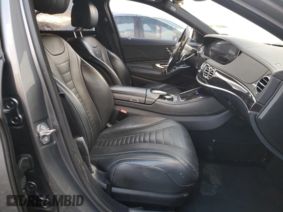 2019 Mercedes-Benz S 560 with VIN WDDUG8GB3KA465815, listed as a Copart auction lot 88544495 with 78,685 mi miles and Salvage Title. Bid and sale history available at DreamBid. Image 7.