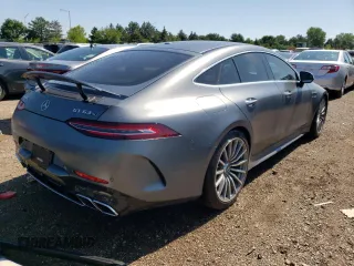 2020 Mercedes-Benz AMG GT 63 S with VIN WDD7X8KBXLA013320, listed as a Copart auction lot 63003904 with 8,919 mi miles and Salvage title. Bid and sale history available at DreamBid. Image 3.