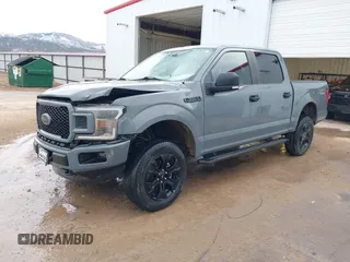 2019 Ford F-150 XL with VIN 1FTEW1EPXKKD78298, listed as a IAAI auction lot 41158508 with 76,676 mi miles and . Bid and sale history available at DreamBid. Image 20.