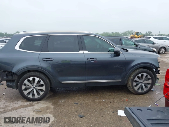 2022 Kia Telluride EX with VIN 5XYP34HC0NG195434, listed as a IAAI auction lot 42171838 with 52,506 mi miles and . Bid and sale history available at DreamBid. Image 13.