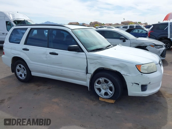 2007 Subaru Forester X with VIN JF1SG63667H742850, listed as a IAAI auction lot 42163492 with 170,787 mi miles. Bid and sale history available at carsss.com. Image 1.