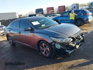 2022 Nissan Sentra SV z VIN 3N1AB8CV1NY304300, wystawiony jako IAAI lot #39170913 z przebiegiem 31 085 mil mil oraz . Historia ofert i sprzedaży dostępna na DreamBid. Obrazek 1.